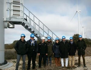 Technical visit to the El Gijo Wind Farm in Soria (SP). 20th January 2016